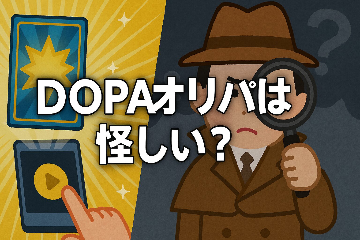 DOPAオリパは怪しい？