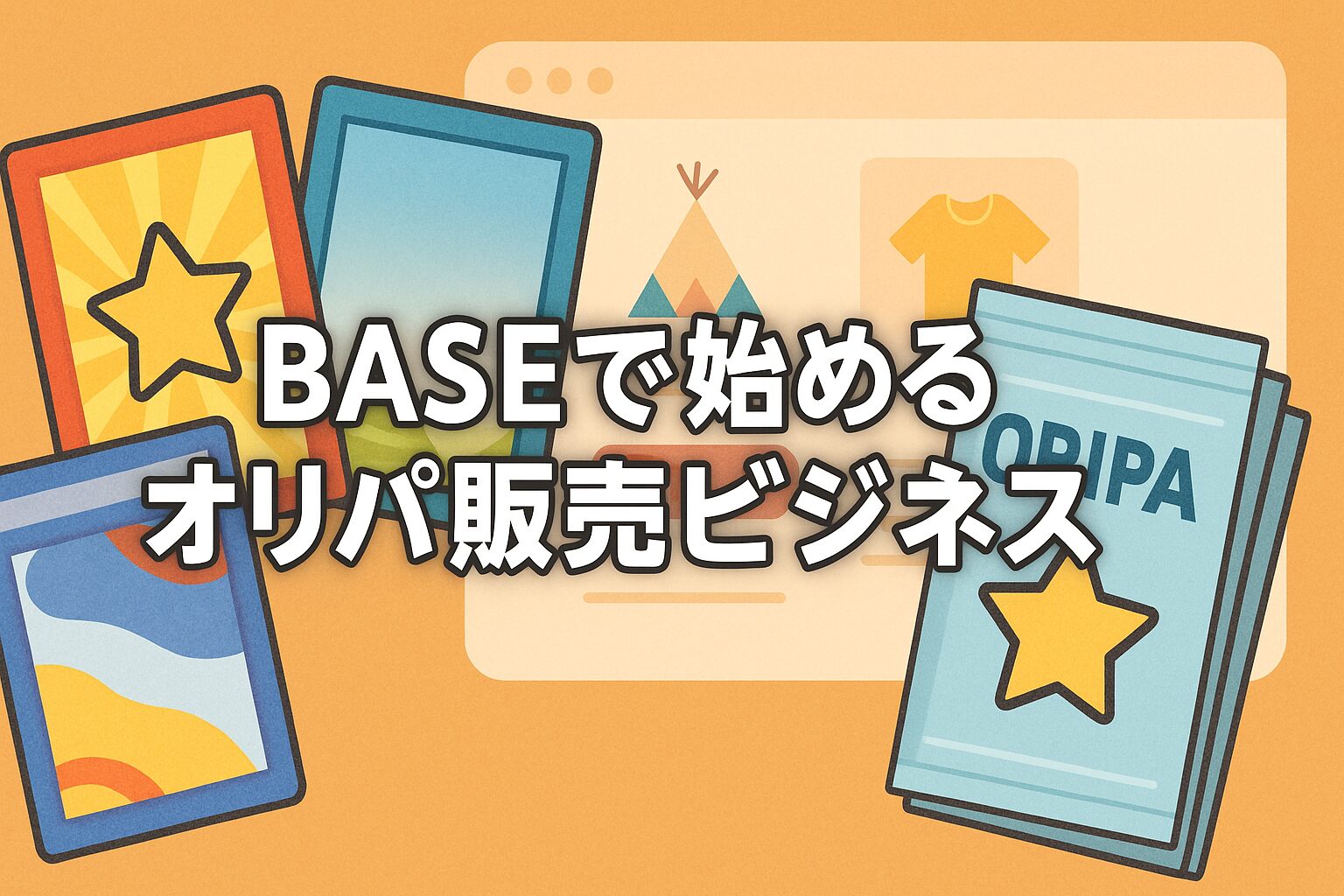 BASEで始めるオリパ販売ビジネス
