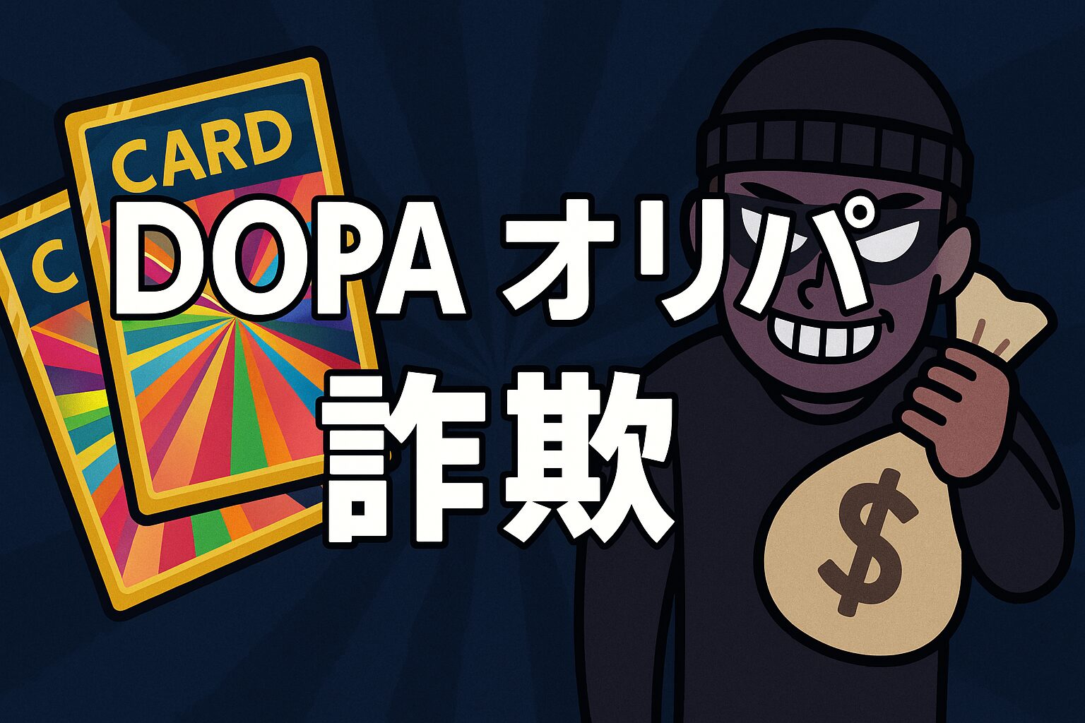 DOPAオリパ詐欺
